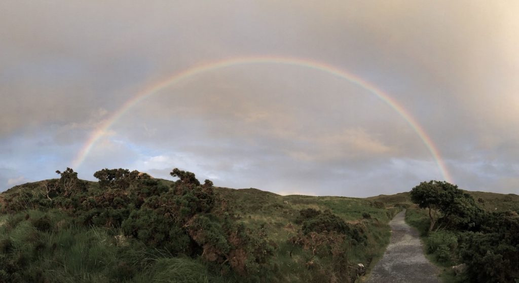 panoramic rainbow