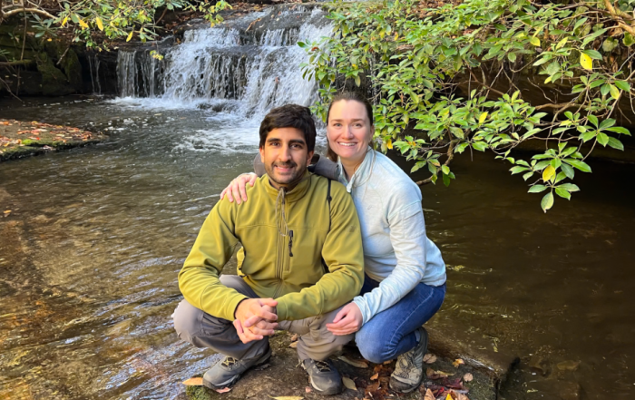 sameer rachel waterfall